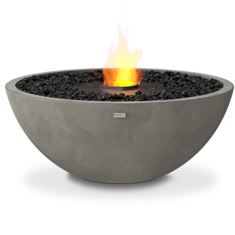 Mix 850 ethanol fire pit bowl natural black