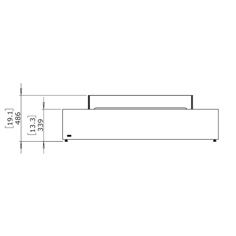 Wharf 65 Ethanol Fire Pit Table