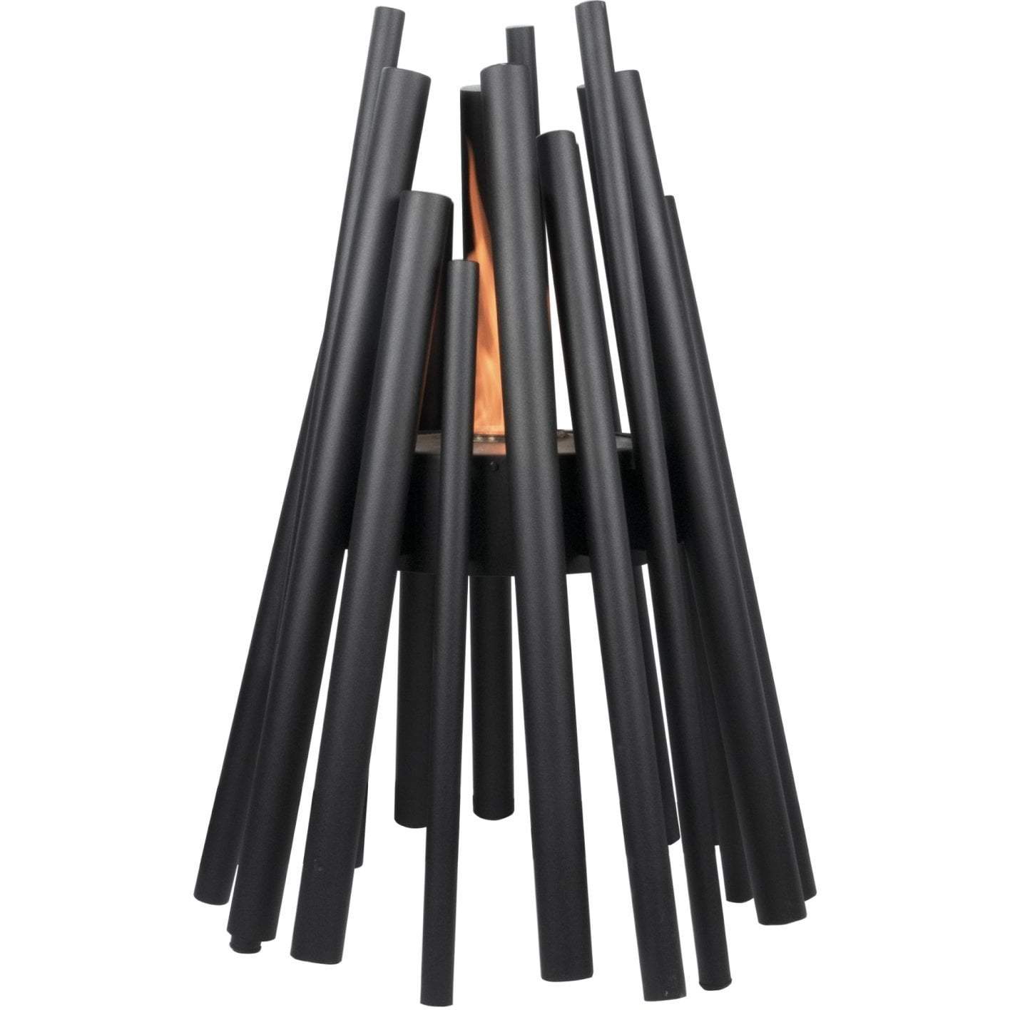Stix Ethanol Fire Pit, Black - Outdoor Living Essentials
